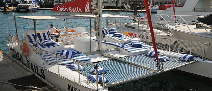 Cabo Sails - Sailing - 37' Phaeton Catamaran (roomiest)