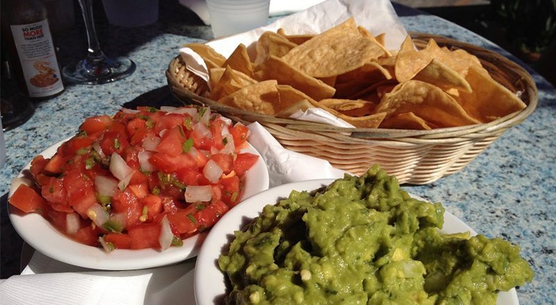 Chips, Salsa, & Guacamole Platter