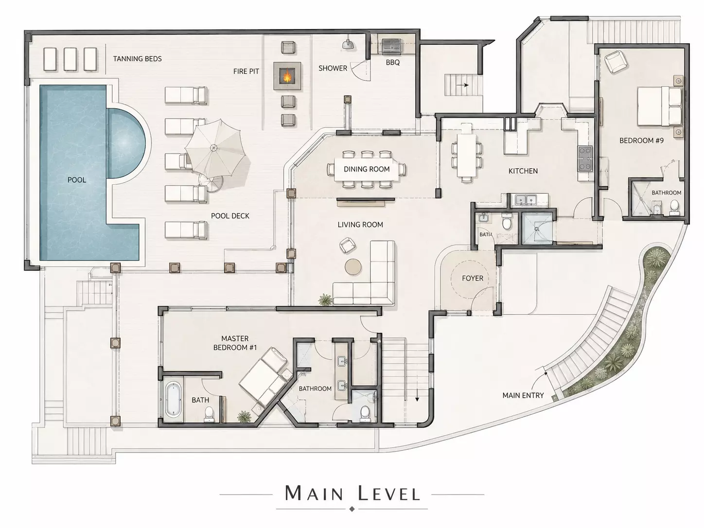 Casa Theodore Main Level