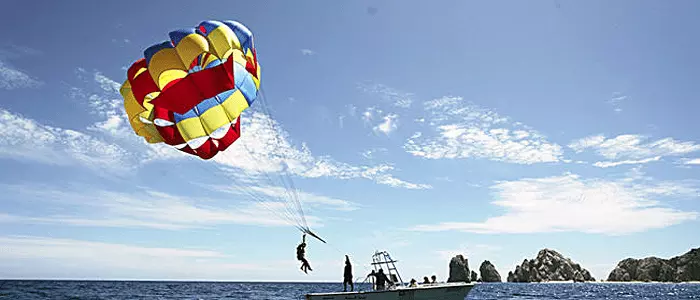 Parasailing in Cabo San Lucas