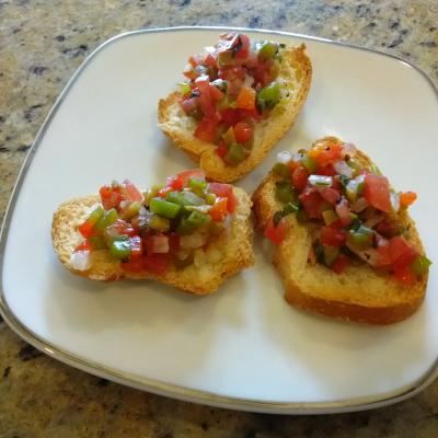  Crostini Bruschetta